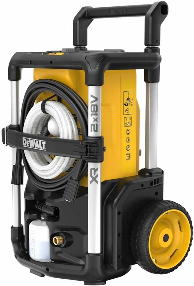 IDROPULITRICE A BATTERIA DEWALT BRUSHLESS 18VX2 110 BAR - DCMPW1600N