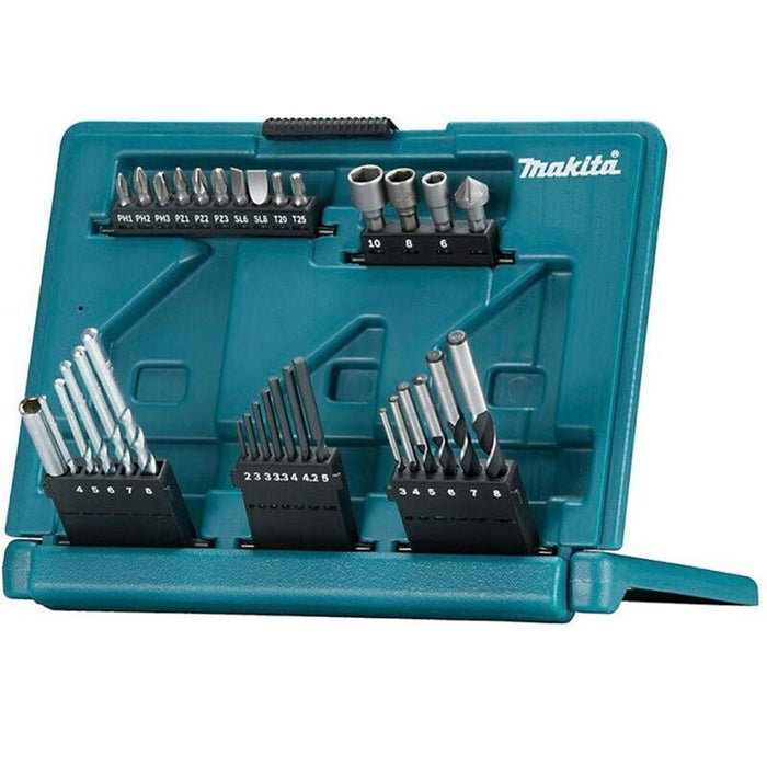 KIT 33 PEZZI MISTI PUNTE ED INSERTI MAKITA PER AVVITATORE B-49389