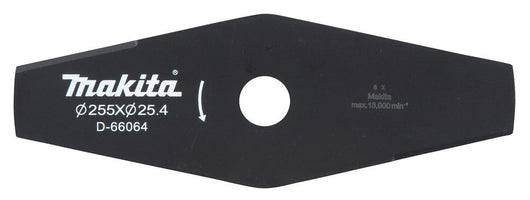 Lama in metallo Makita per decespugliatori Ø 255mm • Ø foro 25,4mm 2 Denti