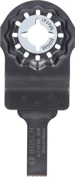 Lama multifunzione Bosch Starlock AIZ 10 AB per tagli dal pieno 2609256949