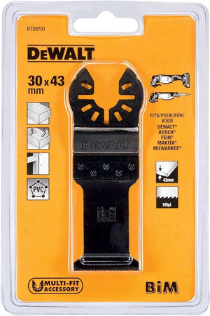LAMA TAGLIO LEGNO E METALLO PER MULTIFUNZIONE DEWALT DT20701-QZ