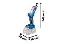 Lampada Faretto a batteria Bosch 18V 300 lumen GLI 18V-300
