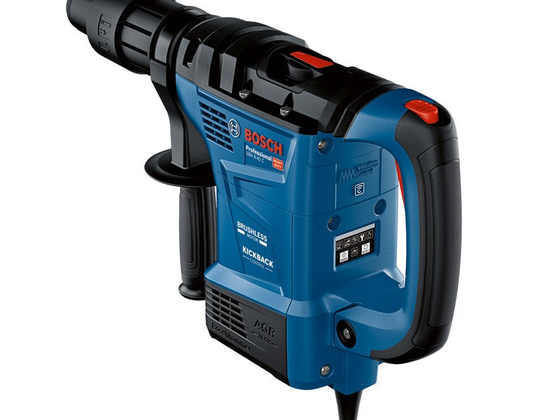 Martello demolitore e perforatore 7,7 kg 9 J Bosch brushless 1300W GBH 6-42 C