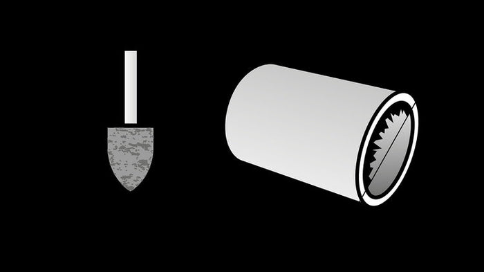 Moletta 952 DREMEL abrasiva all'ossido di alluminio 9,5 mm - 26150952JA
