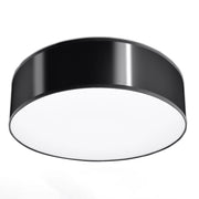 Plafoniera da soffitto PIAZZA 35 cm nera 2xE27 Pure Lume
