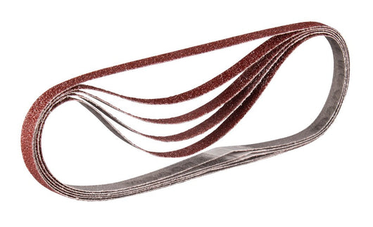 NASTRO ABRASIVO MAKITA 9X533mm GRANA 80, 5 PEZZI - P-43278