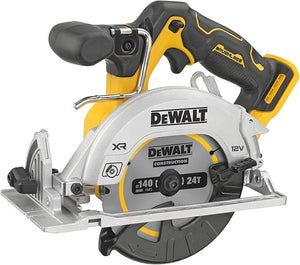 Sega circolare DeWalt a batteria 12V brushless d.140mm solo macchina DCS512N-XJ