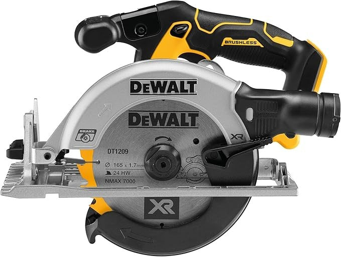 Sega circolare DeWalt a batteria 18V brushless d.165mm solo corpo macchina DCS565N-XJ