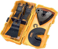 Set 8 pezzi lame multifunzione + carta abrasiva DeWalt DT20731-QZ