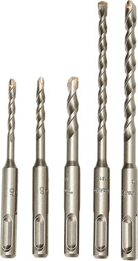 SET DI 5 PUNTE MAKITA SDS PLUS 2 TAGLIENTI D.5-6-6-8-8 mm D-00795