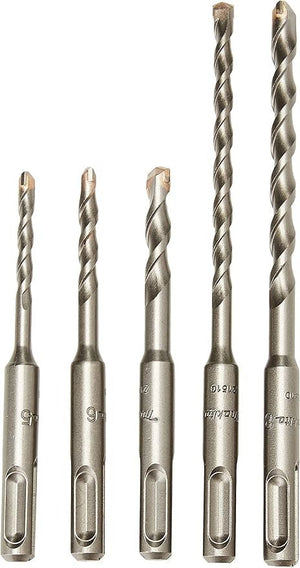 SET DI 5 PUNTE MAKITA SDS PLUS 2 TAGLIENTI D.5-6-6-8-8 mm D-00795