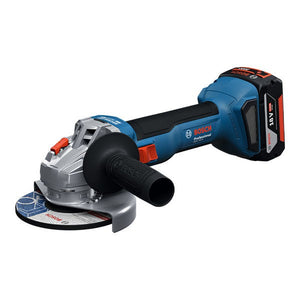 Smerigliatrice angolare Bosch a batteria 800w, 2 batterie Brushless GWS 18V-8