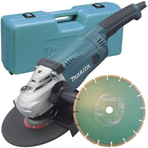 SMERIGLIATRICE MAKITA 2200W D.230mm + DISCO DIAMANTATO - GA9020KD
