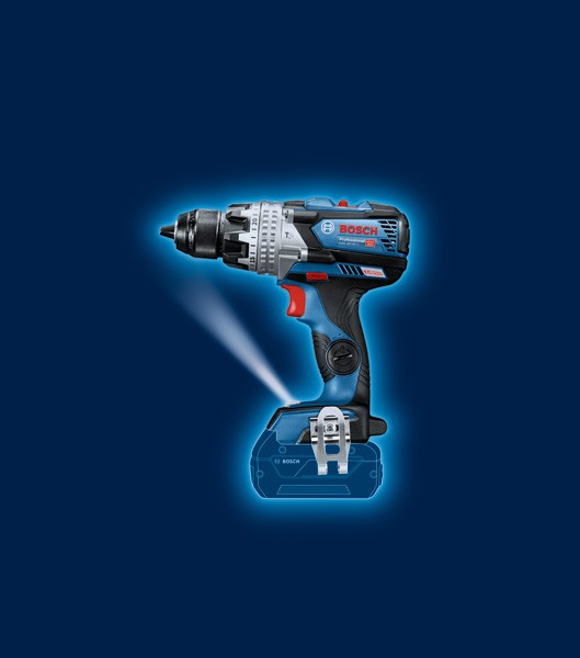 Trapano avvitatore con percussione Bosch a batteria 110nm nudo GSB 18V-110 C