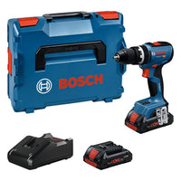 Trapano Bosch a batteria 18V 65nm Brushless due batterie PROCORE GSB 18V-65