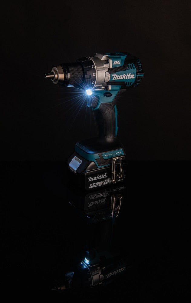 Trapano Makita a batteria con percussione 18V brushless 73nm completo DHP489RTJ