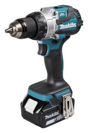 Trapano Makita a batteria con percussione 18V brushless 73nm completo DHP489RTJ