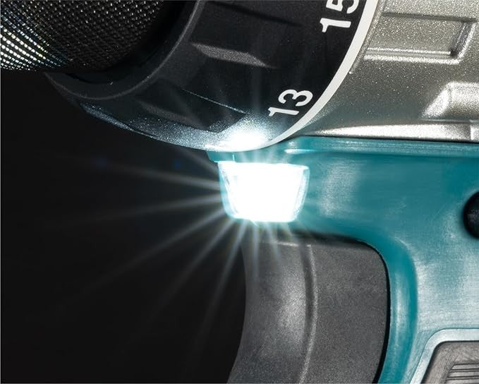 Trapano Makita a batteria con percussione 18V brushless 73nm completo DHP489Z