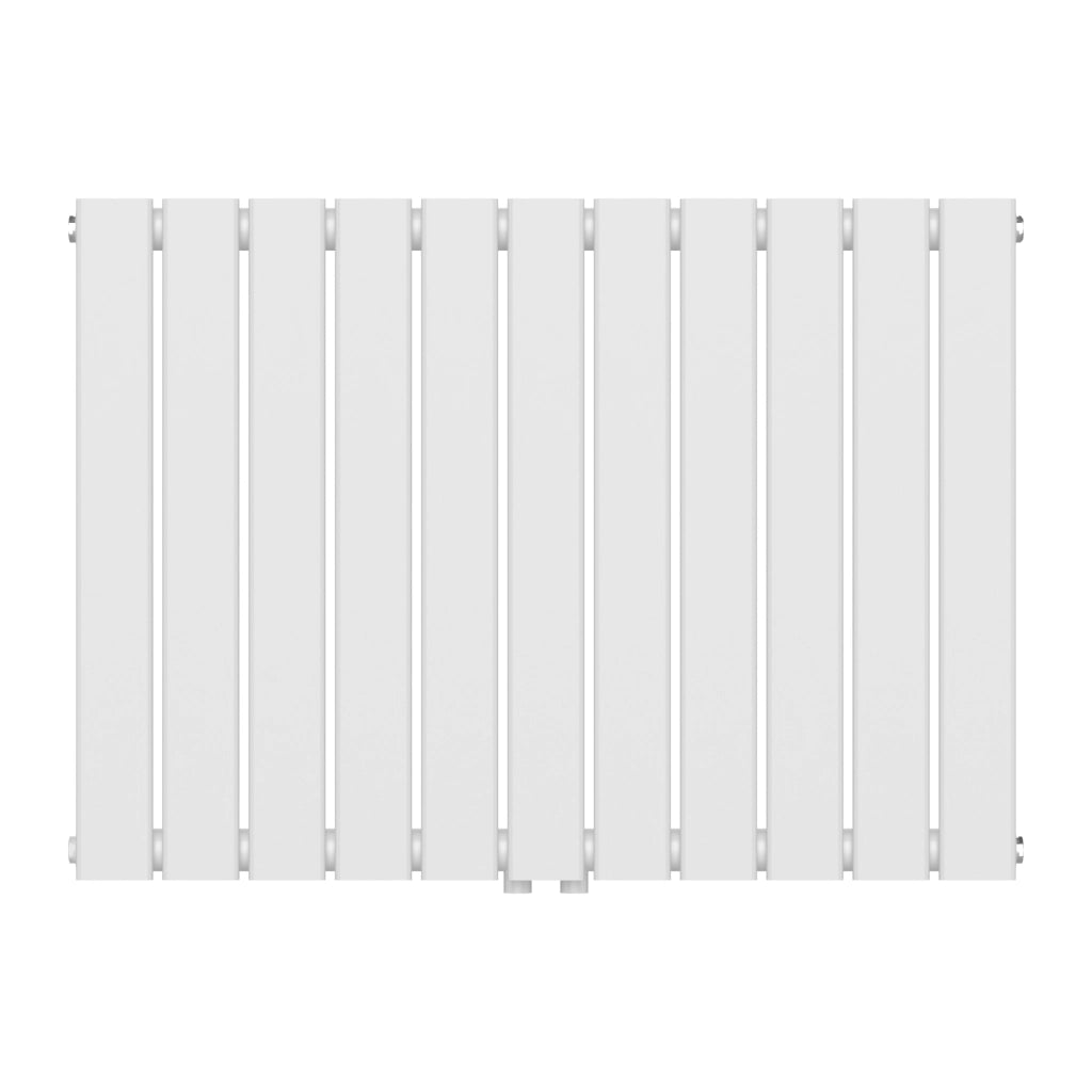 Termosifone Nore ad Acqua Calda Pannello Singolo con Elementi Piatti 60 x 80 cm - Bianco [neu.haus]