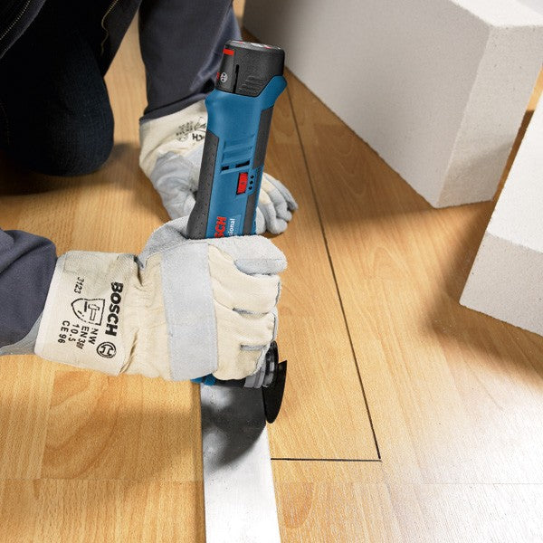 Utensile multifunzione Bosch a batteria 12V con batterie e accessori GOP 12V-28