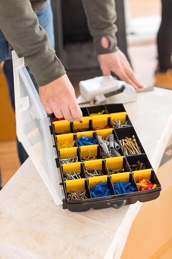 VALIGETTA ORGANIZER STNALEY CON 17 SCOMPARTI PORTAMINUTERIE STST81680-1