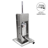 Insaccatrice Manuale 3L per Salsicce Macchina Professionale in Acciaio Inox