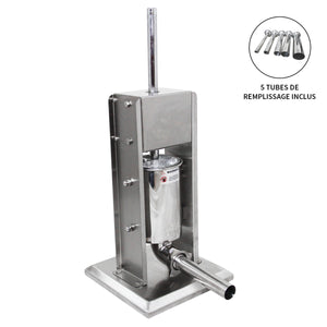 Insaccatrice Manuale 3L per Salsicce Macchina Professionale in Acciaio Inox