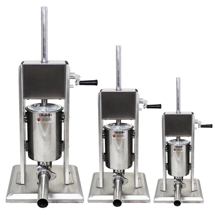 Insaccatrice Manuale 5L per Salsicce Macchina Professionale in Acciaio Inox