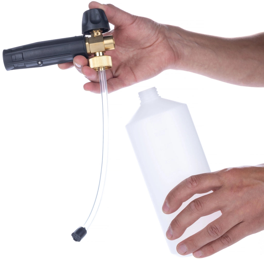 Pistola Schiumogena S0301 1000ml – Ugello 1,23mm | Max Pressione 220bar | Compatibile con Idropulitrici G1/4F