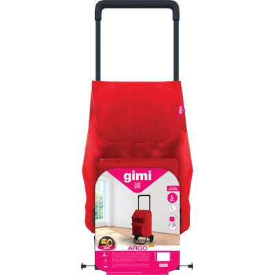 CARRELLO PORTASPESA ARGO NEW GIMI  ROSSO CM 37X33 H.CM 96