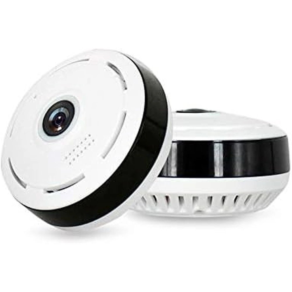 Trade Shop - Videocamera Telecamera Panoramica A 360 Wifi Ip Video Sorveglianza Eye S 3.0mp -