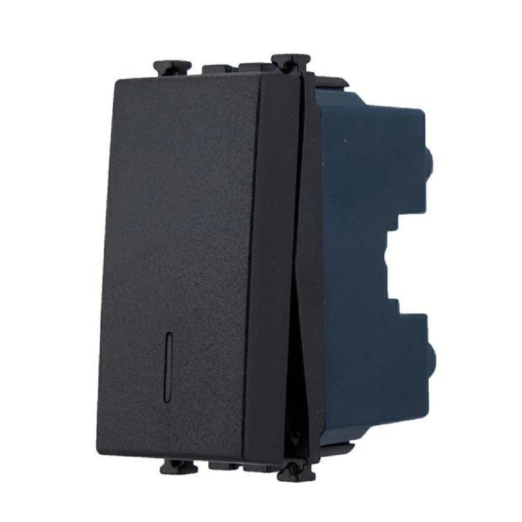 Sandasdon Pulsante 1P 16A Nero SD90005