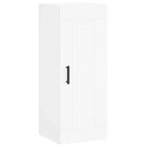 Credenza Bianca 34,5x34x180 cm in Legno Multistrato 3200201