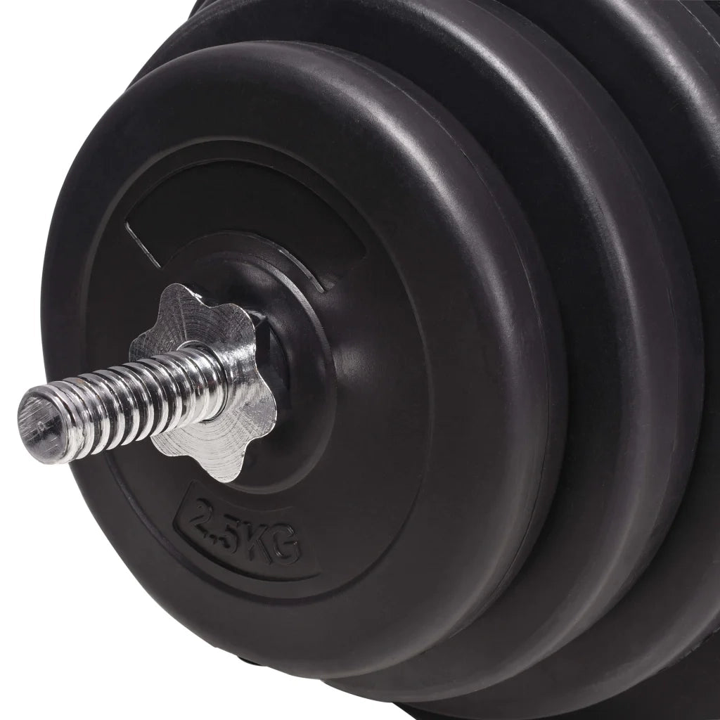 Panca Reclinabile con Rack Bilanciere e Set Manubri 120 kg 275375