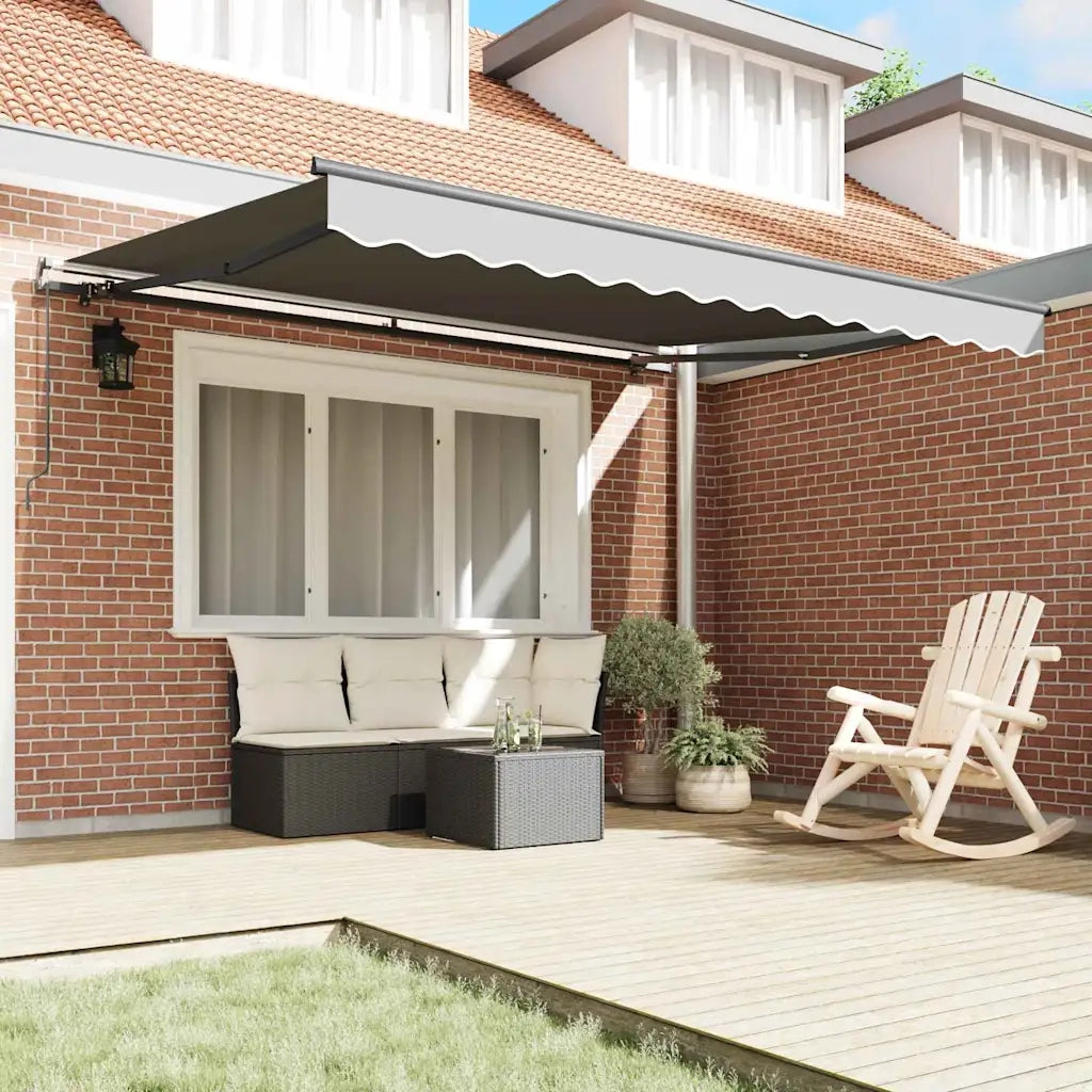 Struttura della tenda Antracite 3 x 2,5 m Metallo 46865