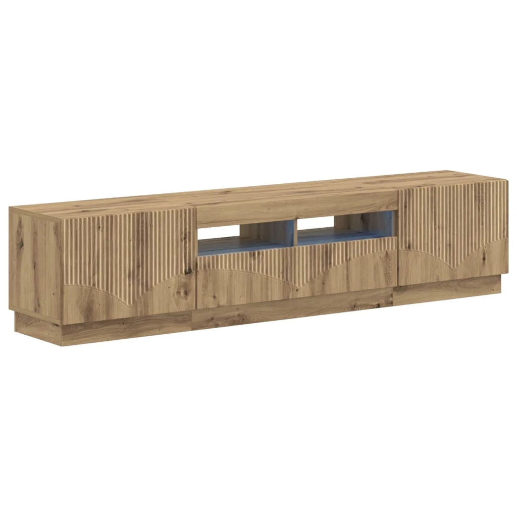Mobile TV LED HOORN 3 pz Rovere Artigianale 3416852