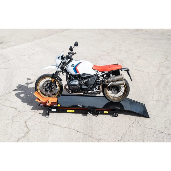 Sollevatore Idraulico per Moto e Scooter con Pompa a Pedale - Ponte moto - 450Kg
