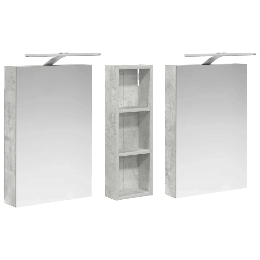 Set di Armadi da Bagno 3 pz 100 x 10,5 x 60,5 cm 3403707