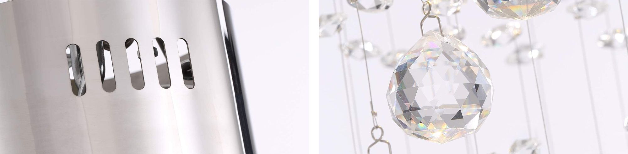 Lampada Cristallo Plafone APP785-1C