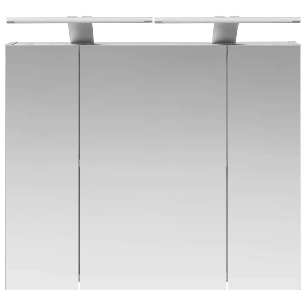 Mobiletto per specchio da bagno Grigio Sonoma 60 x 14,5 x 50 cm 889084