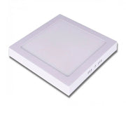 Trade Shop - Pannello Plafoniera Led 18 W Quadrato Luce Bianco Caldo Freddo Naturale P2 - -bianco Caldo      -