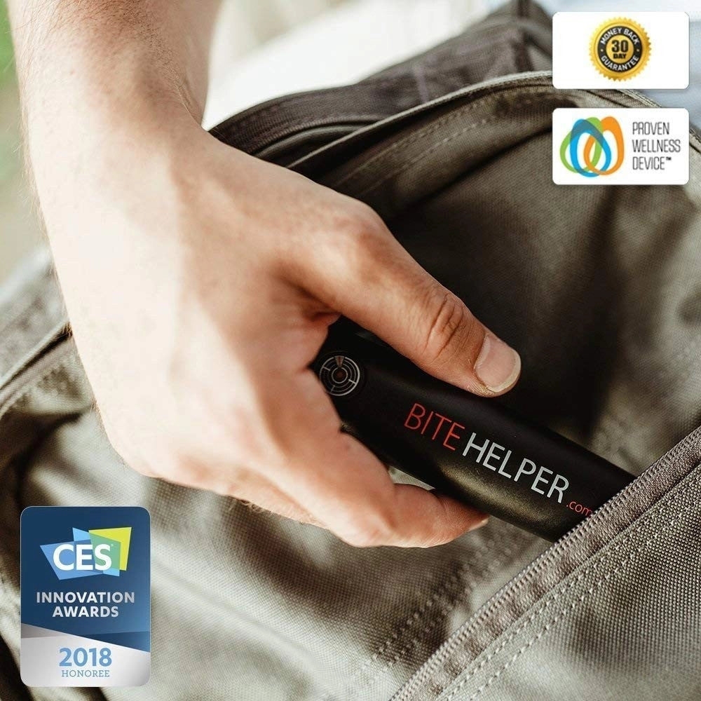 Trade Shop - Penna Elettronica Sollievo Morso Zanzare Insetti Elimina Prurito Antizanzare -
