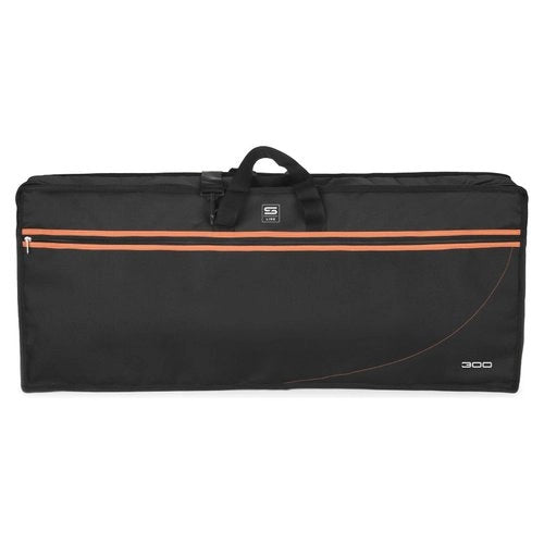 Custodia tastiera stefy line kb300 88 132 serie 300 black e orange