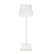 Lampada da tavolo LED, 3W, ricaricabile, 3.7V 1800mAh, USB 5V 1A, bianca, Breckner Germany