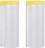 Nastro adesivo self-adesivo a strisce per mascherare e proteggere superfici in plastica - 2 rotoli