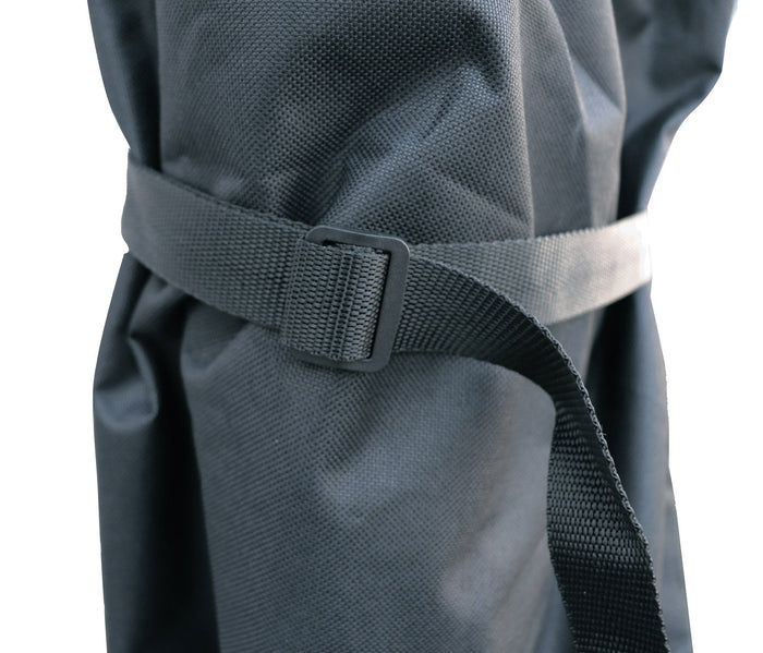 Copertura Universale per Doccia da Esterno 29x243 cm Impermeabile Nera