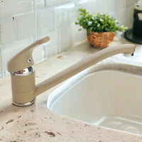 Miscelatore cucina classico granito avena sabbia in ottone pesante