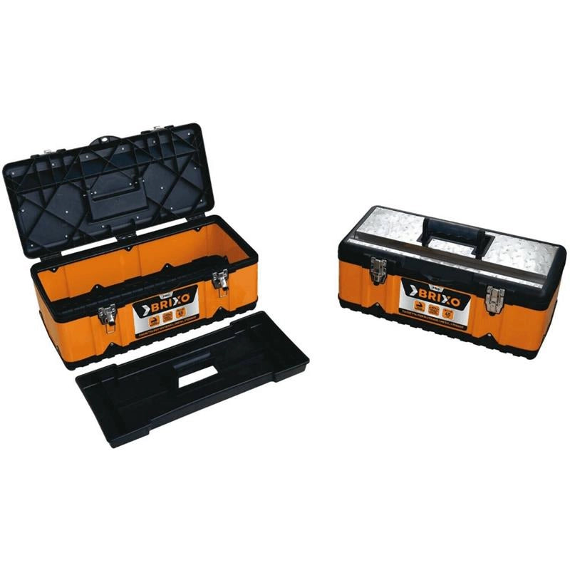 BRIXO CASSETTA PORTA-UTENSILI IN METALLO CM 40 X 18 X 17 CM