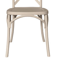 Sedia Sprint in plastica polipropilene beige monoblocco impilabile