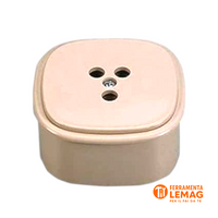 Presa Telefonica da Parete Tripolare 3 Poli Italiana Standard - Lemag srl